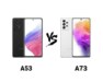 مقارنة بين Samsung A73 5G و Samsung A53 5G