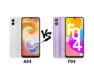 مقارنة بين Samsung Galaxy A04 و Samsung Galaxy F04