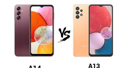 مقارنة بين Samsung A14 و Samsung A13